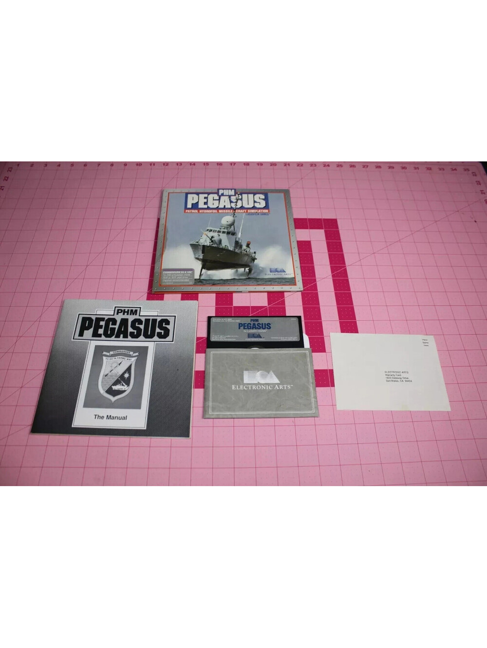 Vintage COMMODORE 64 PHM PEGASUS-LUCASFILM-ELECTRONIC ARTS